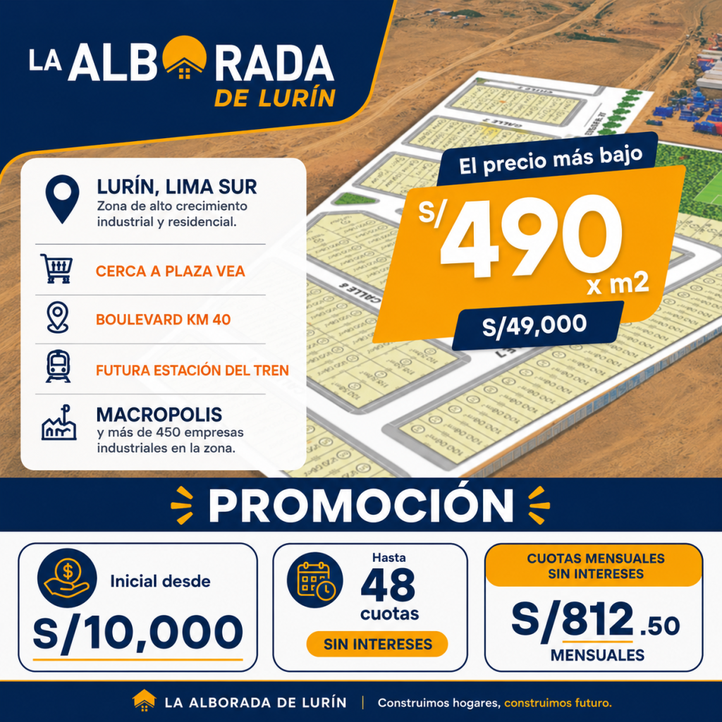 Promocion La Alborada de Lurín